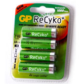 GP ReCyKo AA batterijen